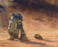 Star Wars Artwork Star Wars Artwork Saving Face